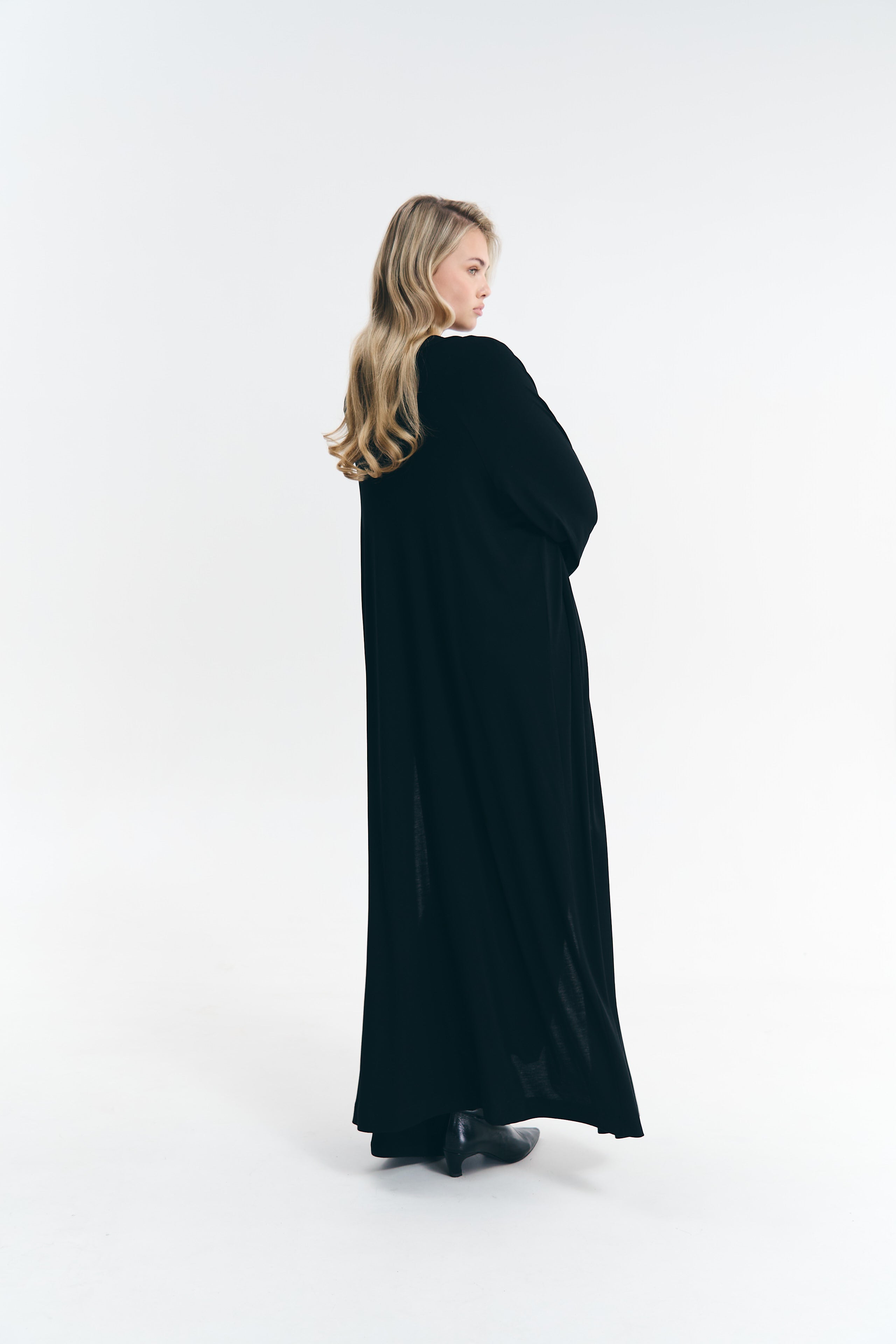 Кардиган із ліоцелу чорний