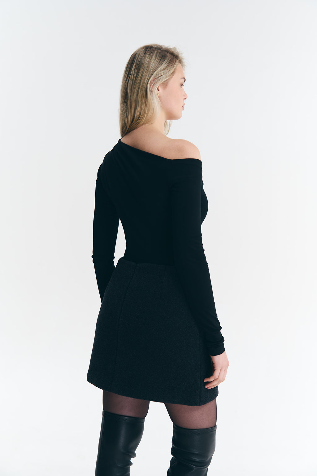 Лонгслів на одне плече